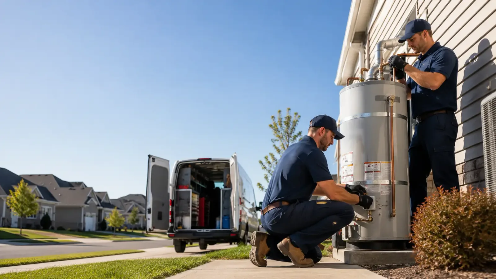 Water Heater Installation in Perry, KS
